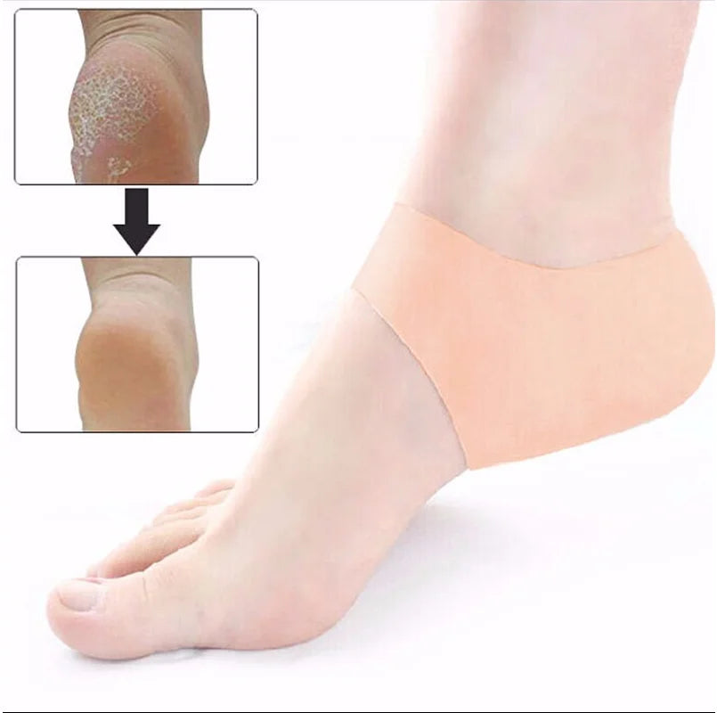 Silicone Heel Socks