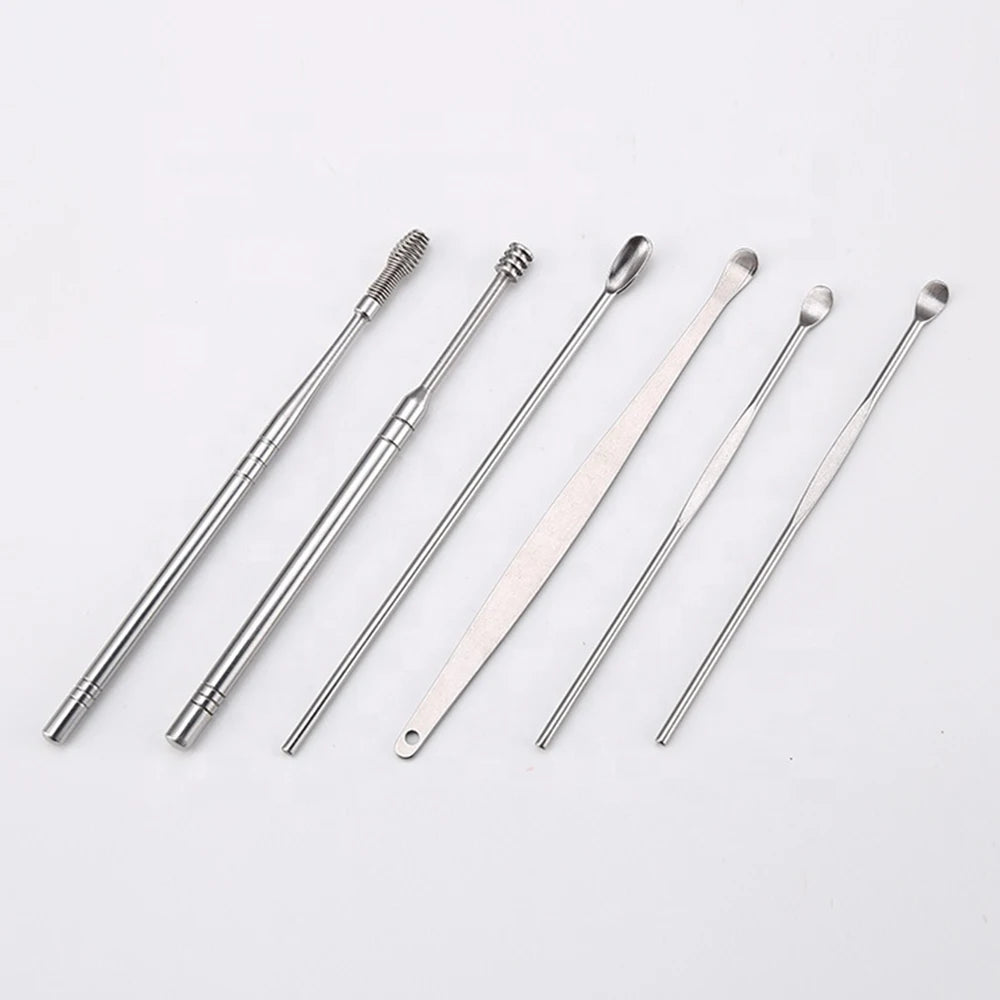 Stainless Steel Earwax Removal Kit