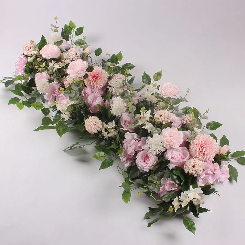 Silk Flower Wall Backdrop