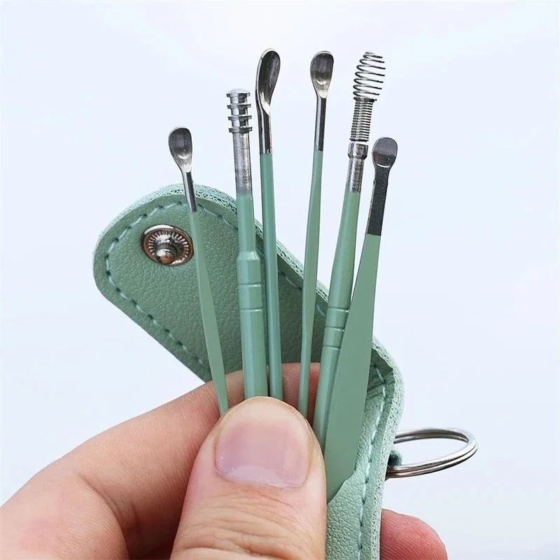 Stainless Steel Ear Cleaning Set