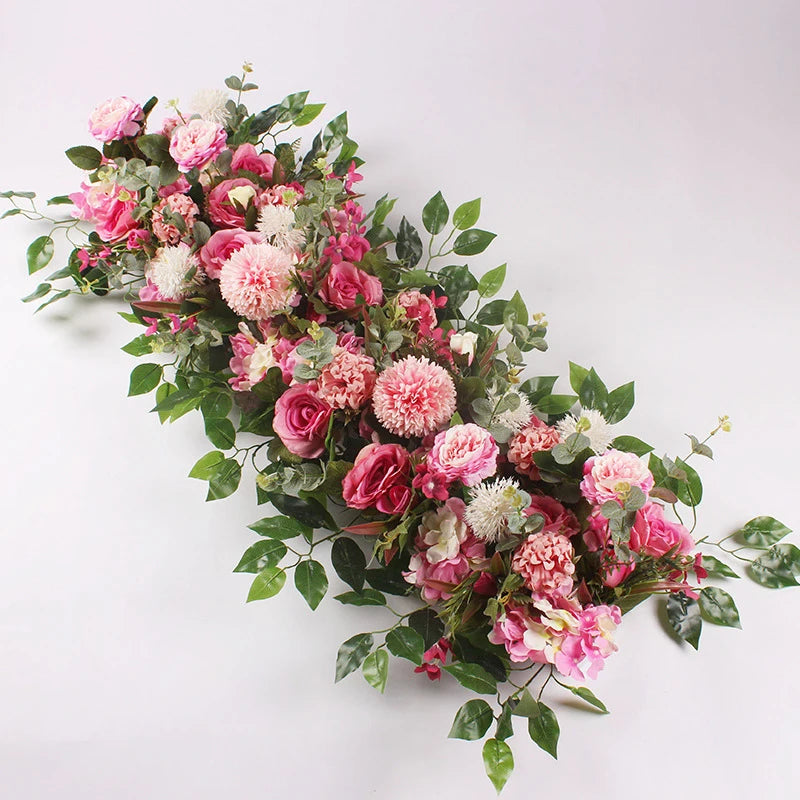 Silk Flower Wall Backdrop