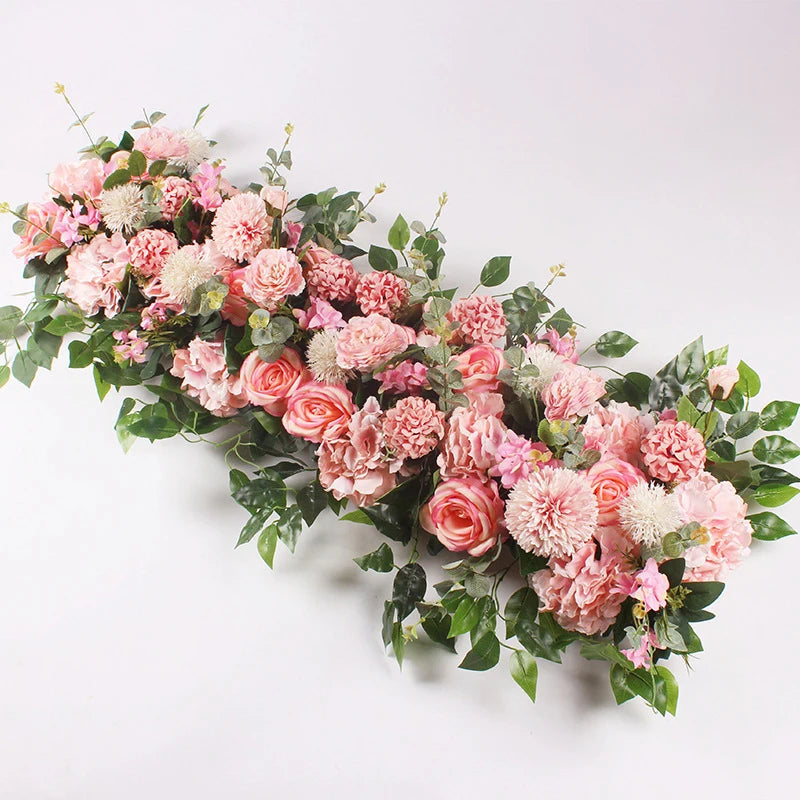Silk Flower Wall Backdrop