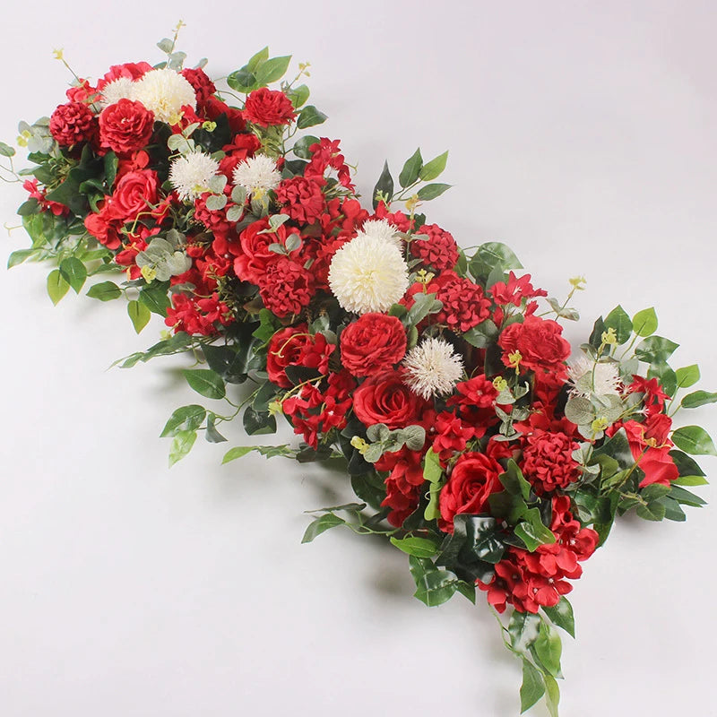 Silk Flower Wall Backdrop