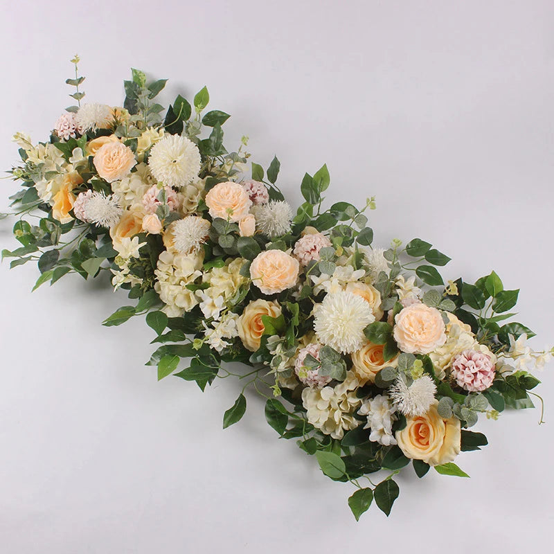 Silk Flower Wall Backdrop