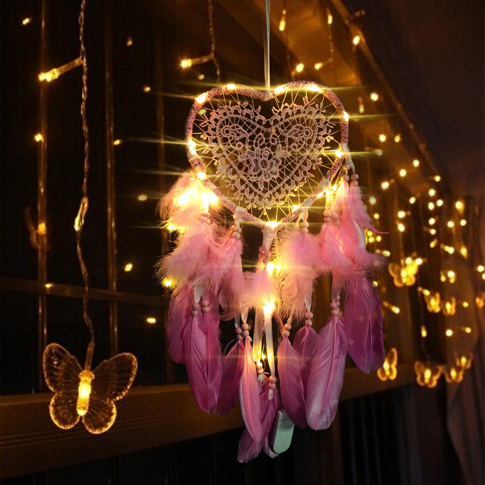 LED Dreamcatcher Wall Decor