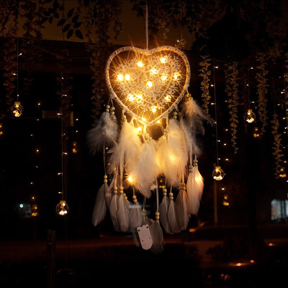 LED Dreamcatcher Wall Decor