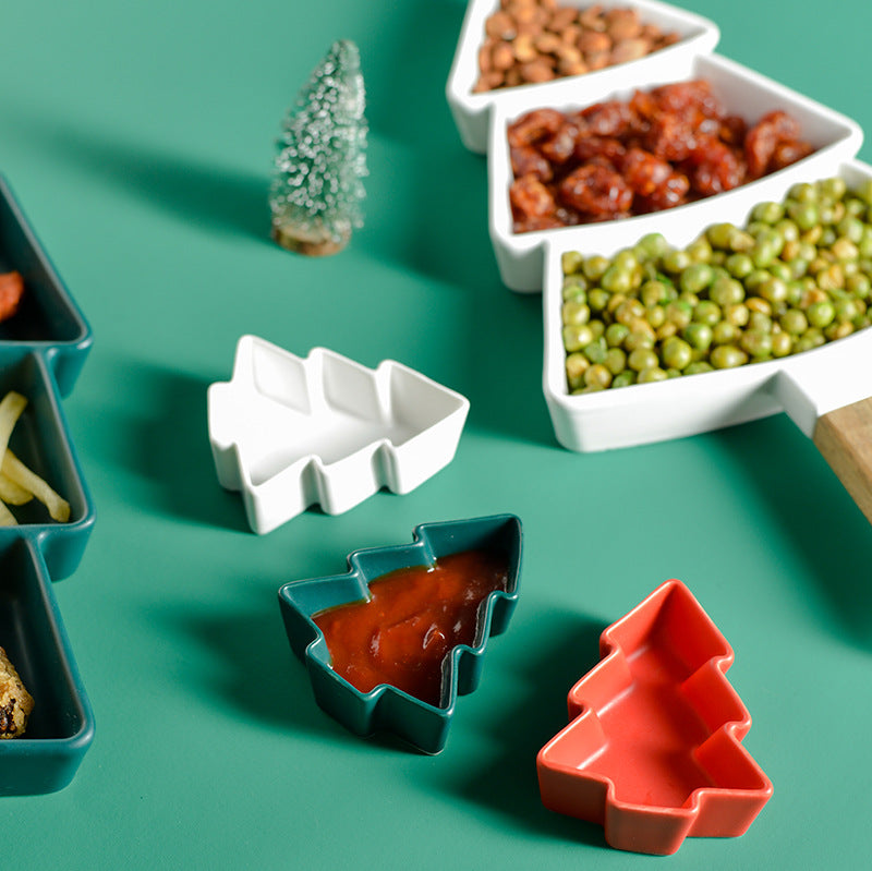 Christmas Tree Snack Tray