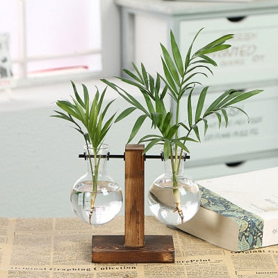 Vintage Hydroponic Plant Vase