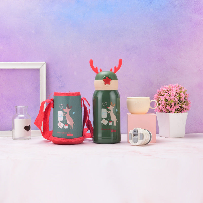 Cartoon Stainless Steel Thermal Cup