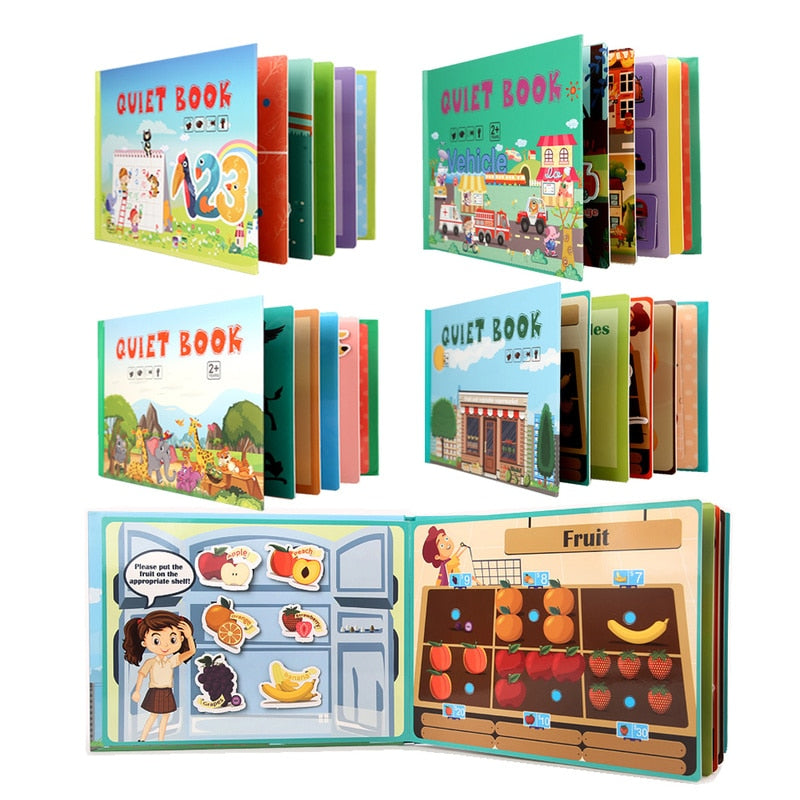 Montessori Kids Busy Book