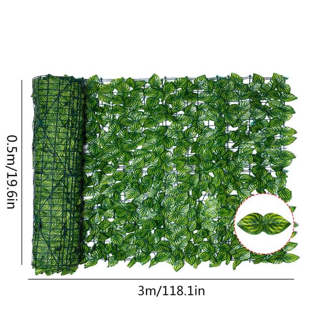 Artificial Privacy Panels Topiary Hedge Plant UV Protection Privacy Screen Garden Fence For Indoor Outdoor Backyard Home Decor
