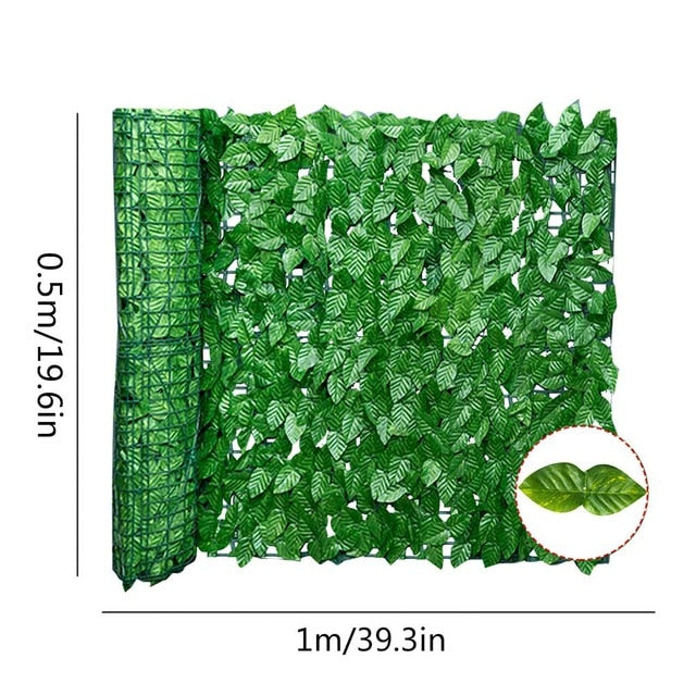 Artificial Privacy Panels Topiary Hedge Plant UV Protection Privacy Screen Garden Fence For Indoor Outdoor Backyard Home Decor