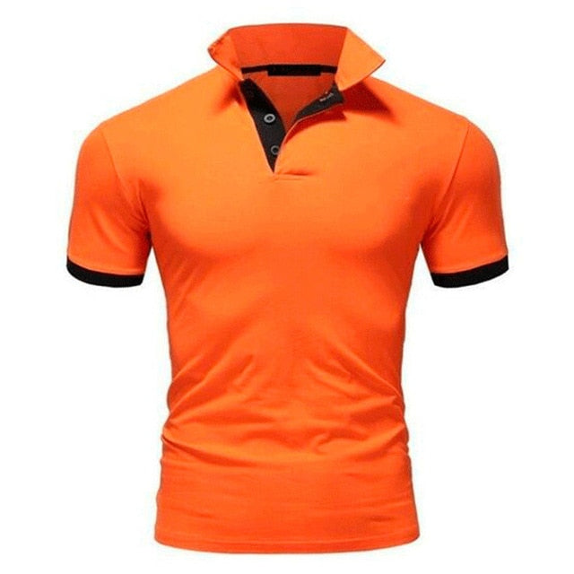 Covrlge Polo Shirt Men Summer Stritching Men's