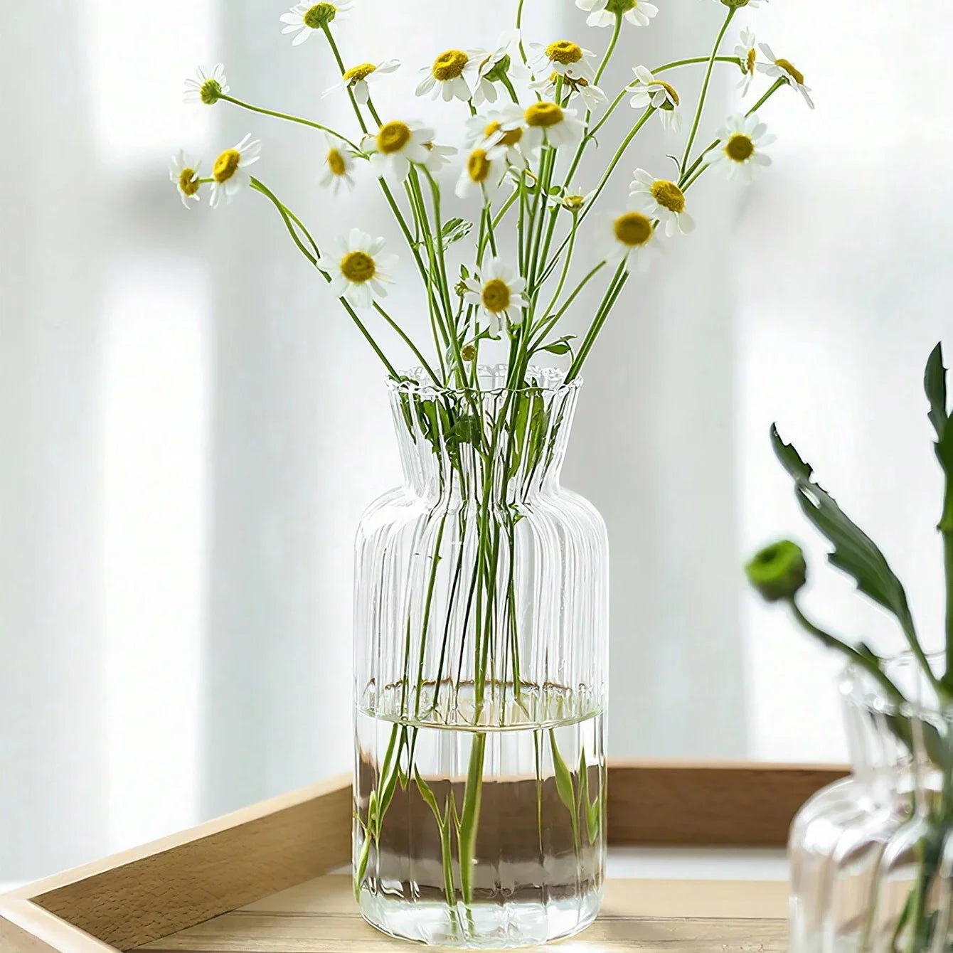 Nordic Transparent Glass Table Vase