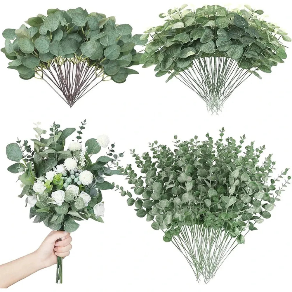 Artificial Eucalyptus Leaf Stems