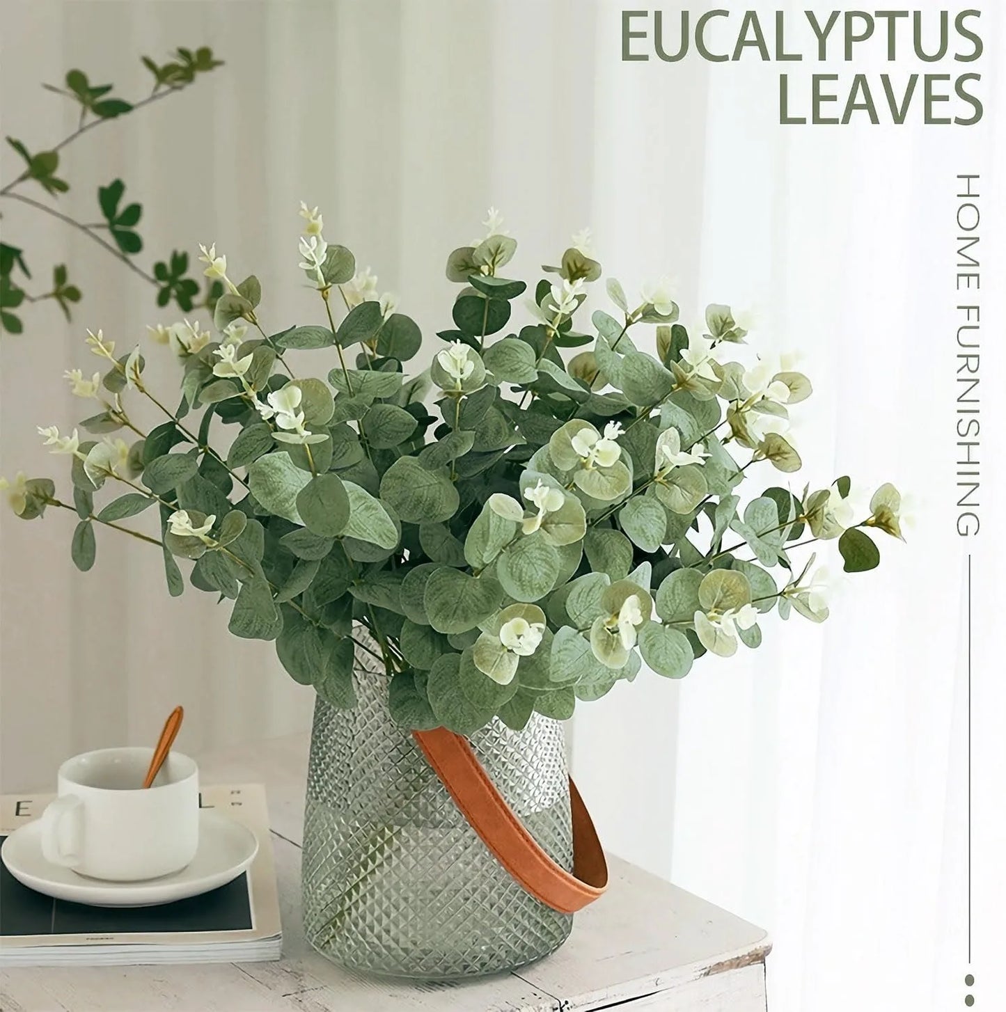 Artificial Eucalyptus Leaf Stems