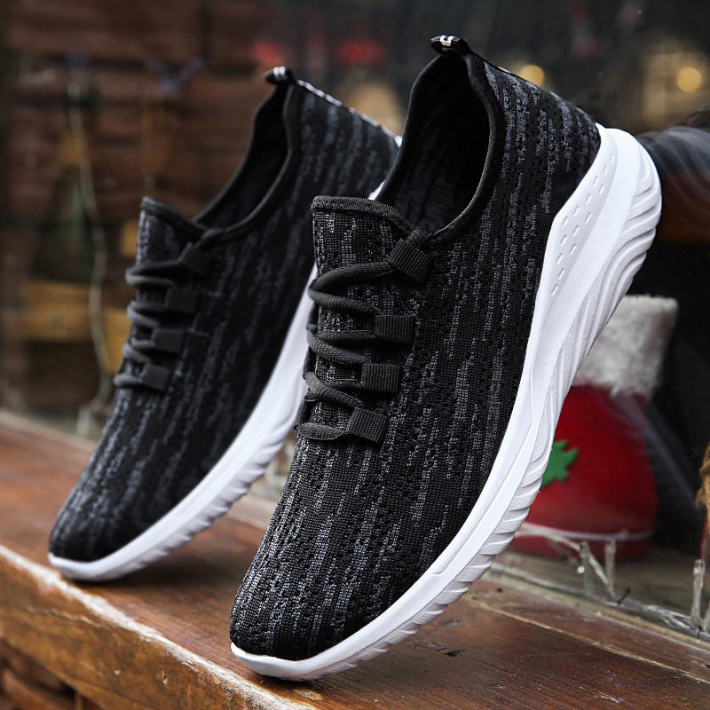 Flying weave trend casual sports shoes