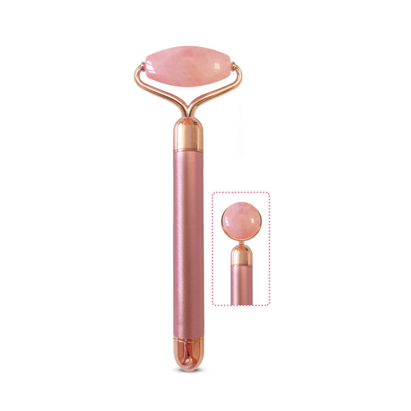 Powder crystal two-in-one jade gold rod electric massager