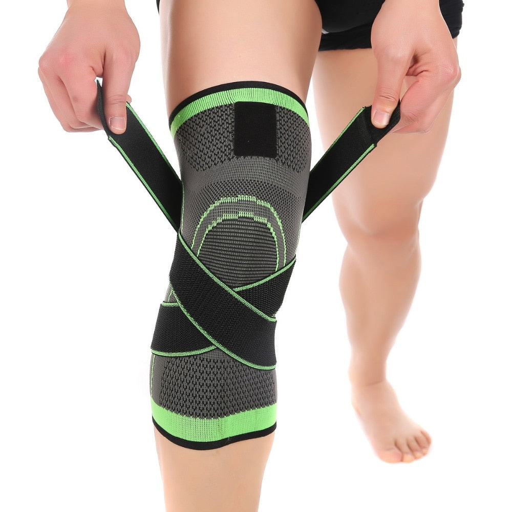 Knee Pads Support Bandage Braces Elastic Nylon Sport Compression Sleeve