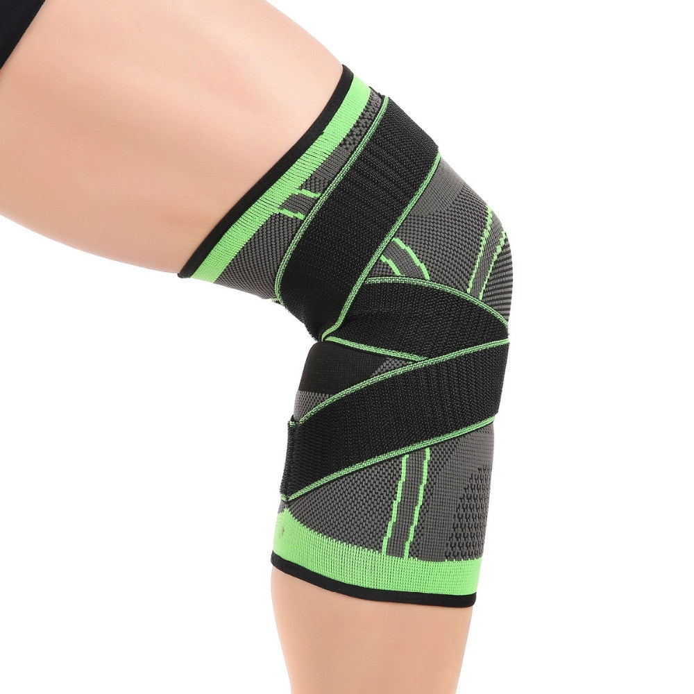 Knee Pads Support Bandage Braces Elastic Nylon Sport Compression Sleeve