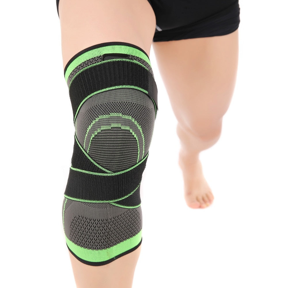 Knee Pads Support Bandage Braces Elastic Nylon Sport Compression Sleeve