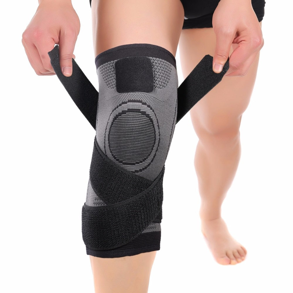 Knee Pads Support Bandage Braces Elastic Nylon Sport Compression Sleeve