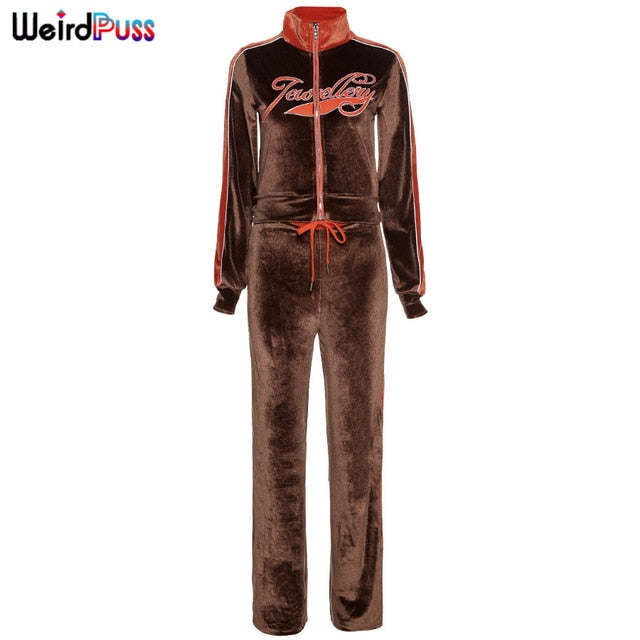 OrangeA Women Tracksuit Letter Print