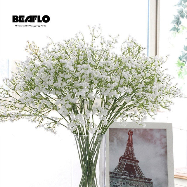 Artificial Baby's Breath Flower – Elegant Silicone Plant for Weddings and Home Decor