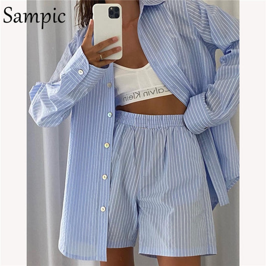 Sampic Loung Wear Tracksuit Women Shorts