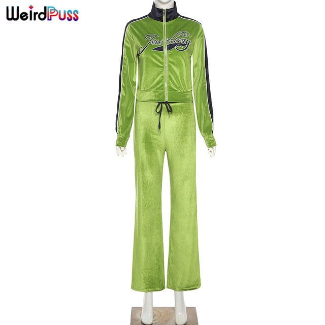 OrangeA Women Tracksuit Letter Print