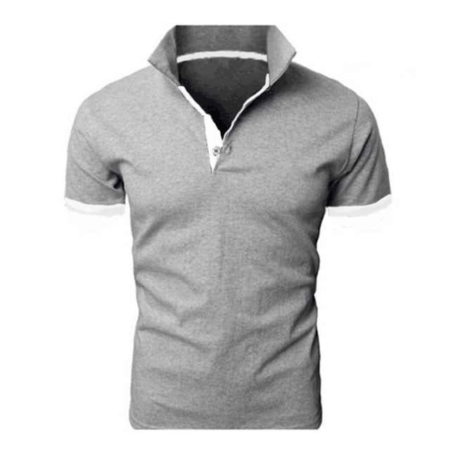 Covrlge Polo Shirt Men Summer Stritching Men's