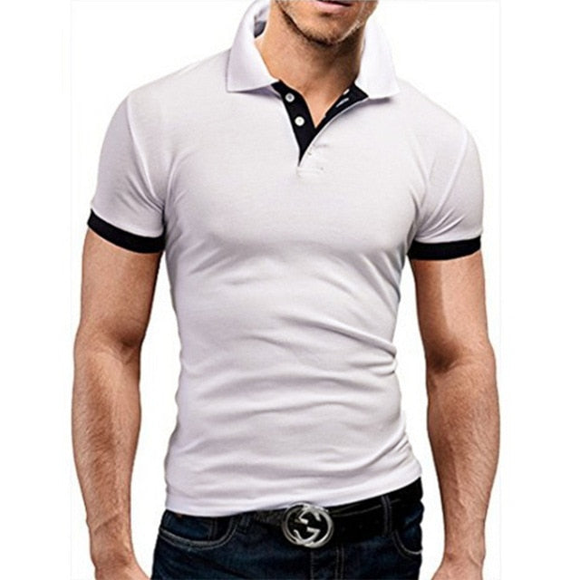 Covrlge Polo Shirt Men Summer Stritching Men's