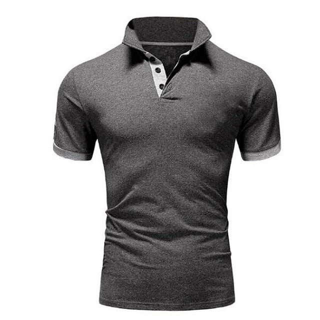 Covrlge Polo Shirt Men Summer Stritching Men's