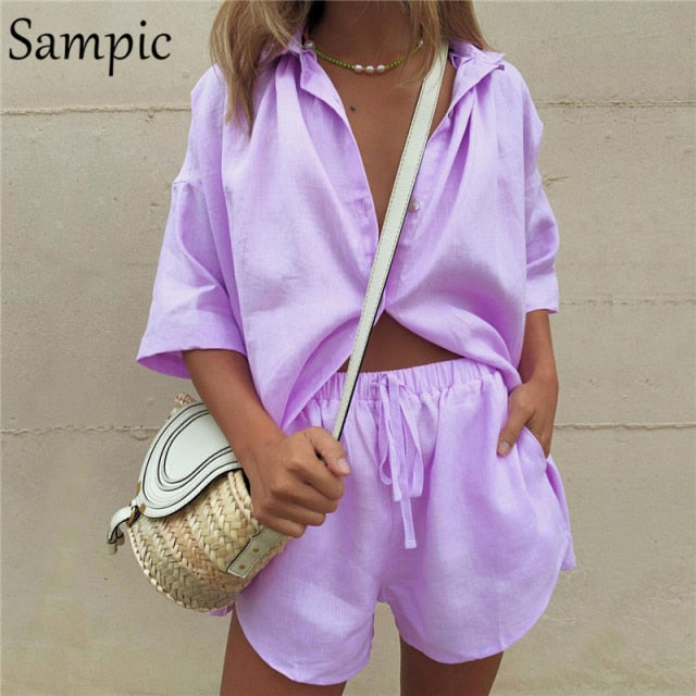 Sampic Summer Tracksuit Women 2021