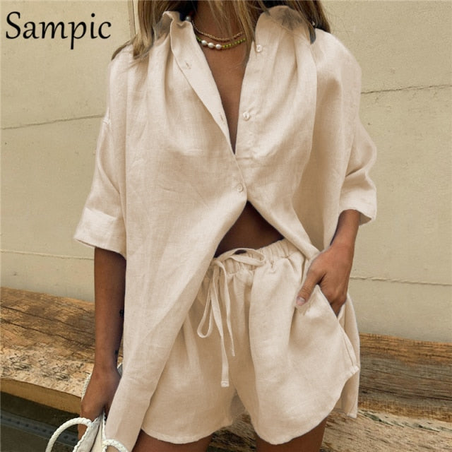 Sampic Summer Tracksuit Women 2021