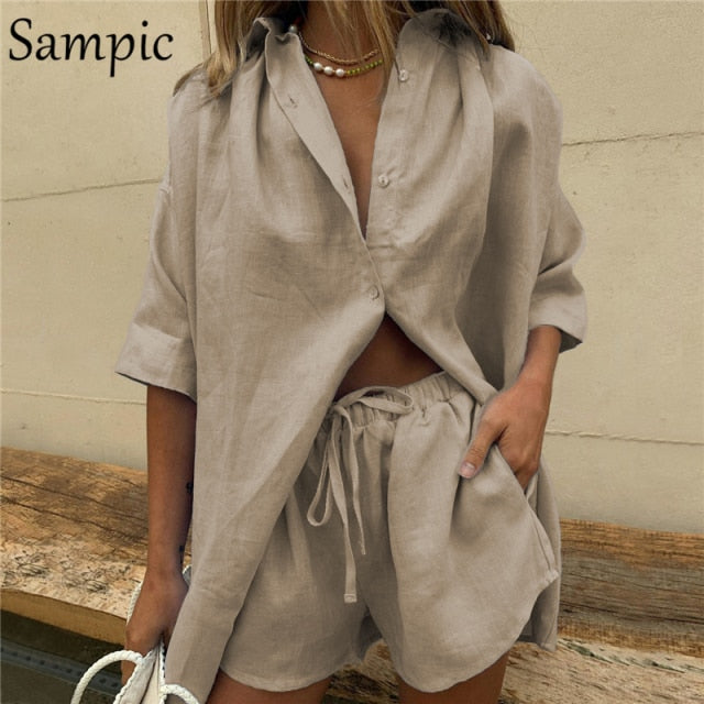 Sampic Summer Tracksuit Women 2021