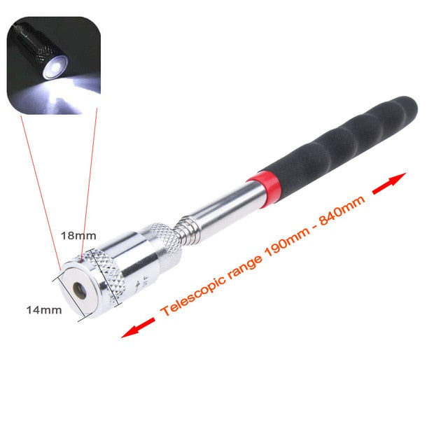 Picking Up Nut Bolt Extendable Pickup Rod Stick